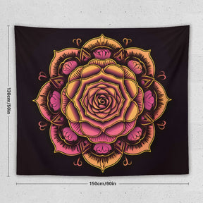 Rose Wall Tapestry