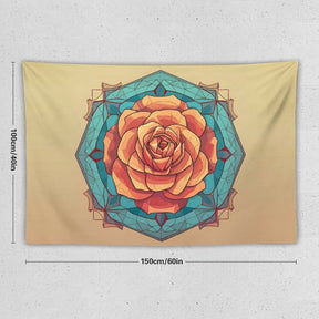 Rose Wall Tapestry