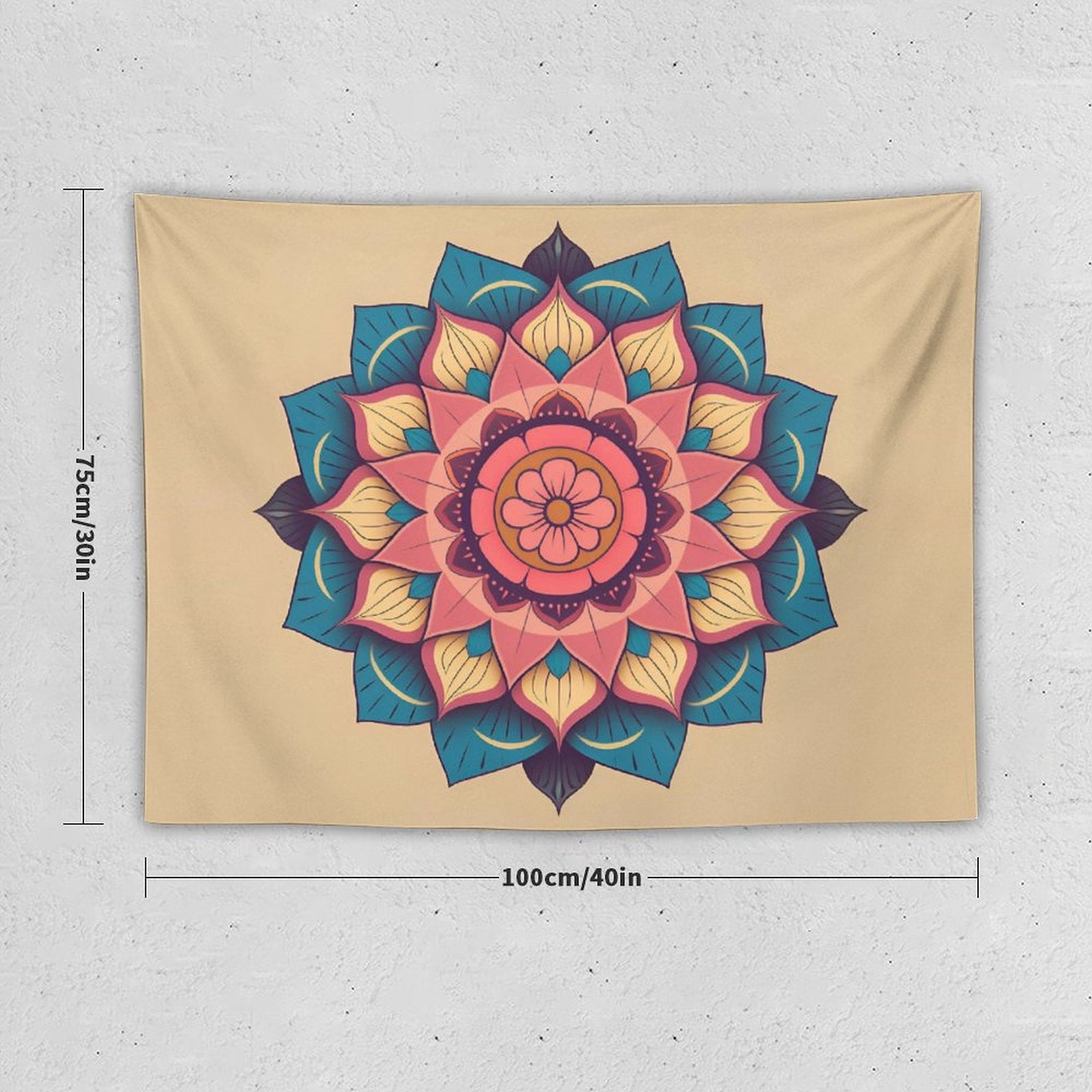 Lotus Wall Tapestry