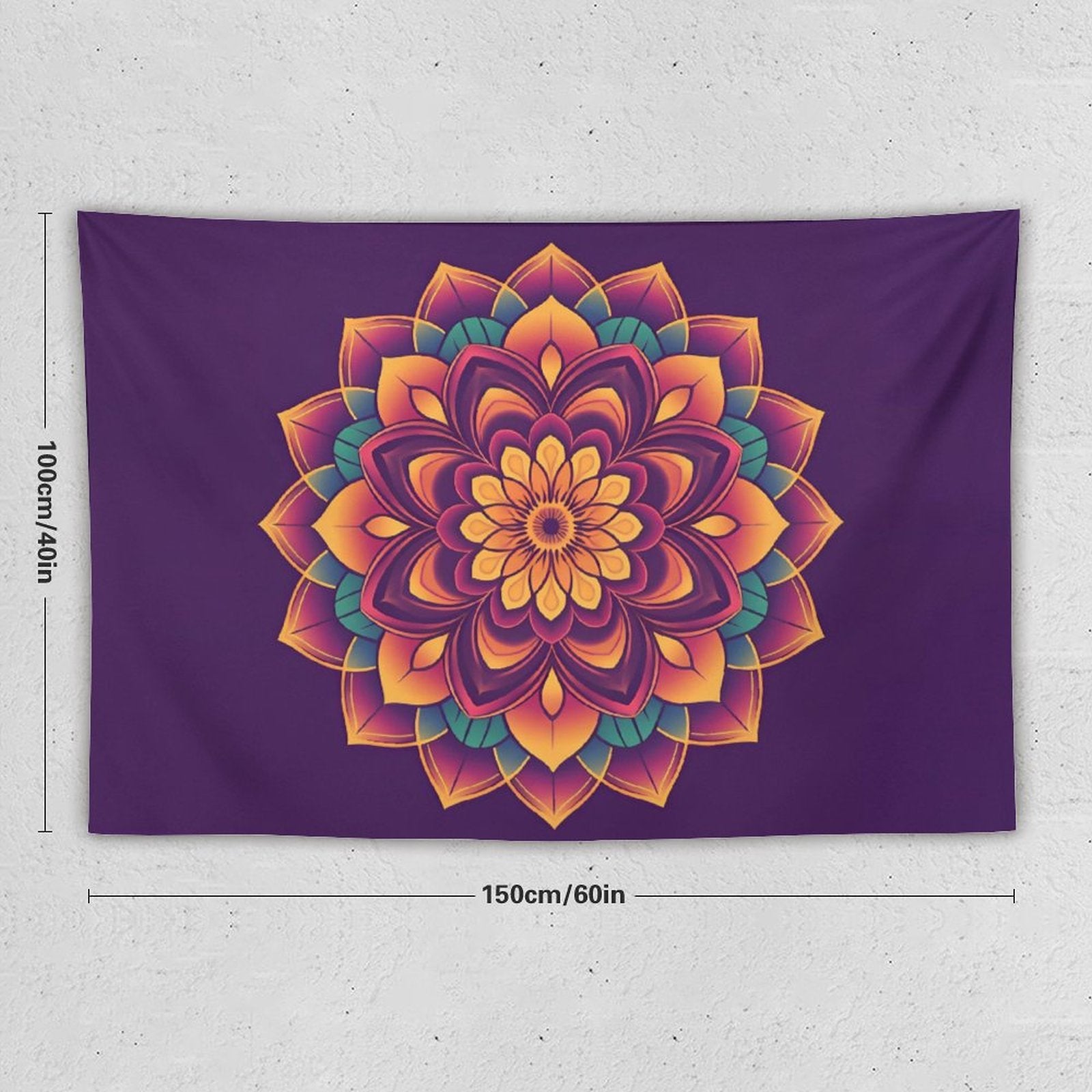 Lotus Wall Tapestry