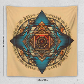 Geometric Wall Tapestry