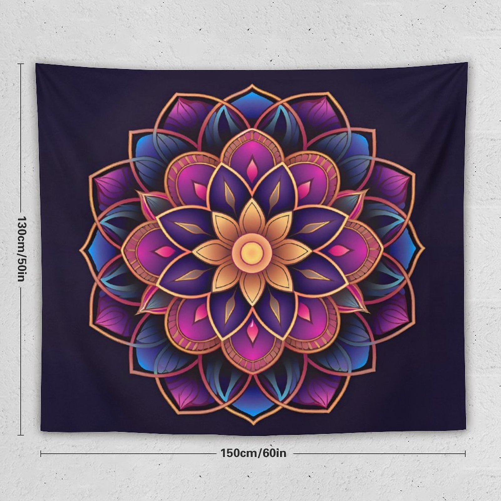 Lotus Wall Tapestry