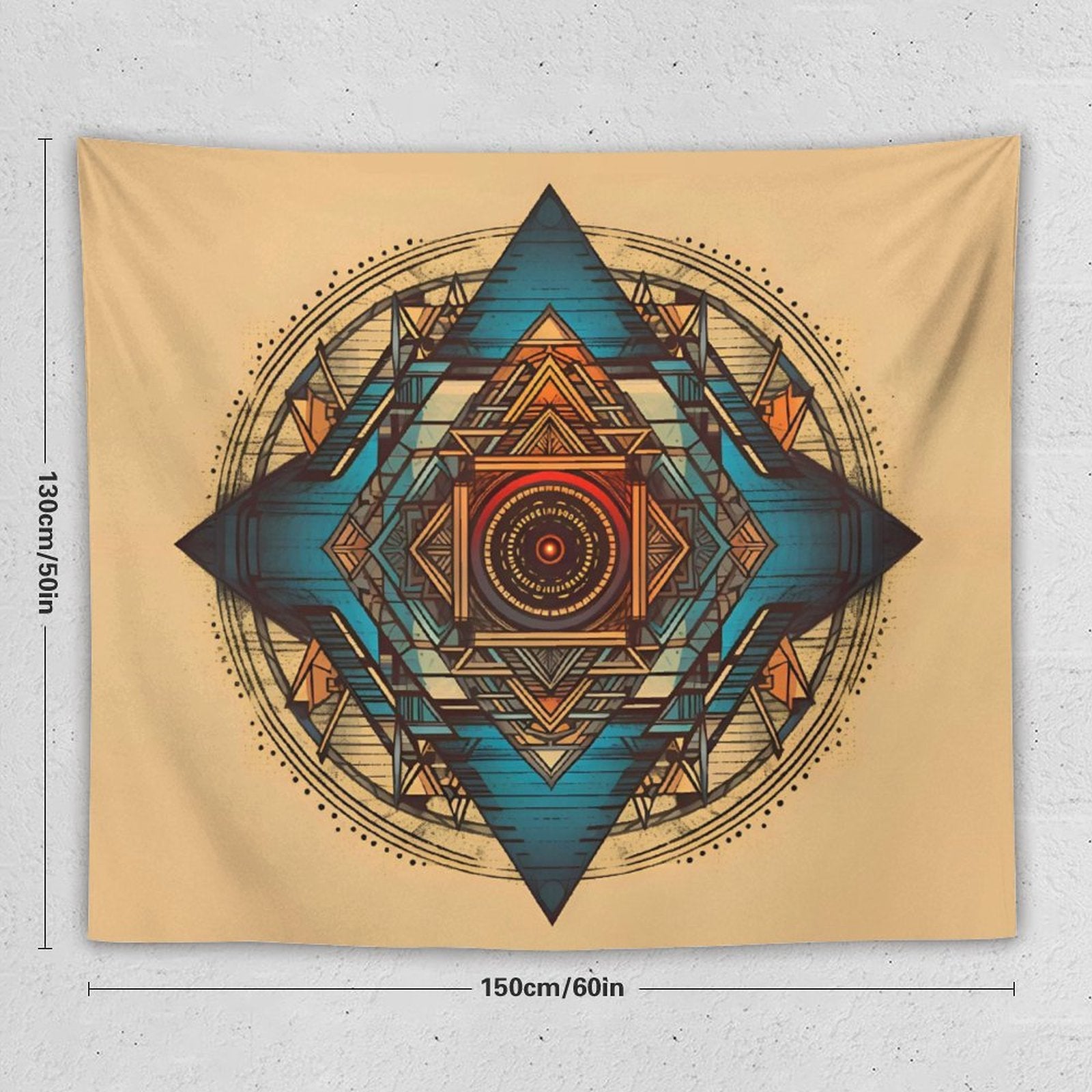 Geometric Wall Tapestry