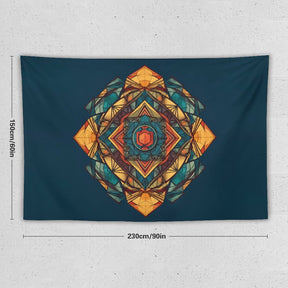 Geometric Wall Tapestry