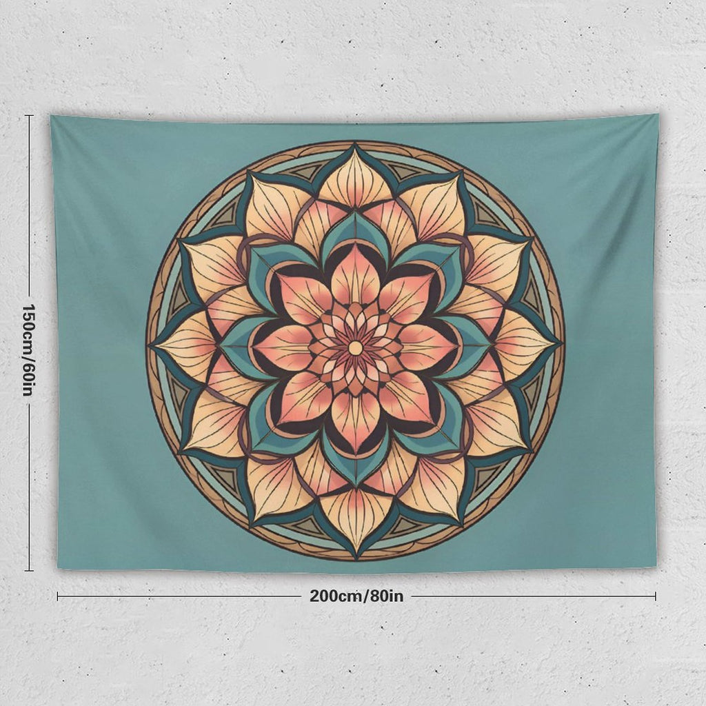 Tapiz de pared de loto
