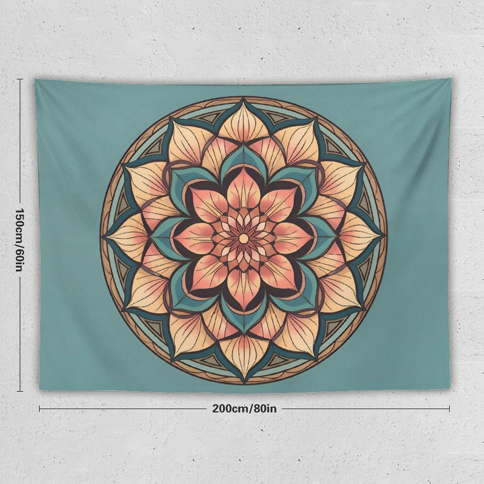 Tapiz de pared de loto