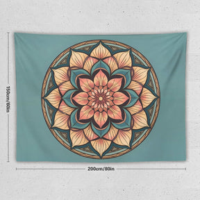 Lotus Wall Tapestry