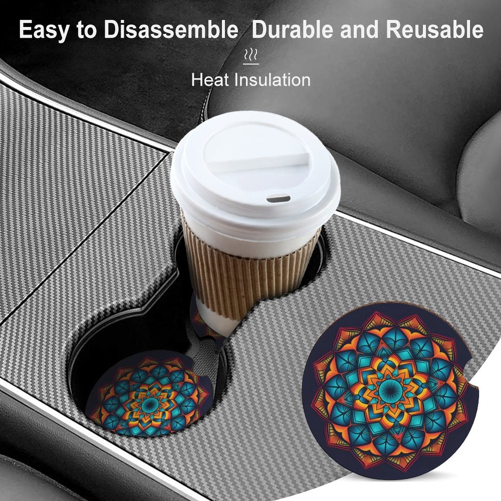 Posavasos para coche