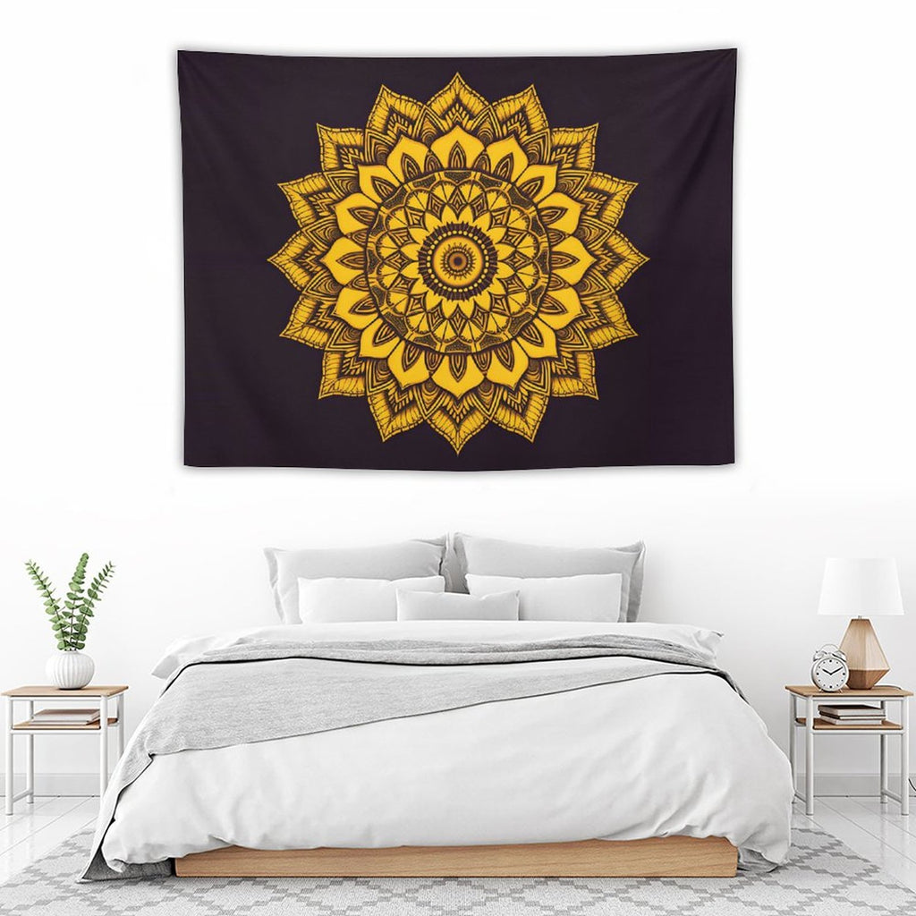 Tapiz de pared de girasoles