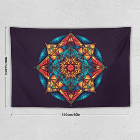 Geometric Wall Tapestry