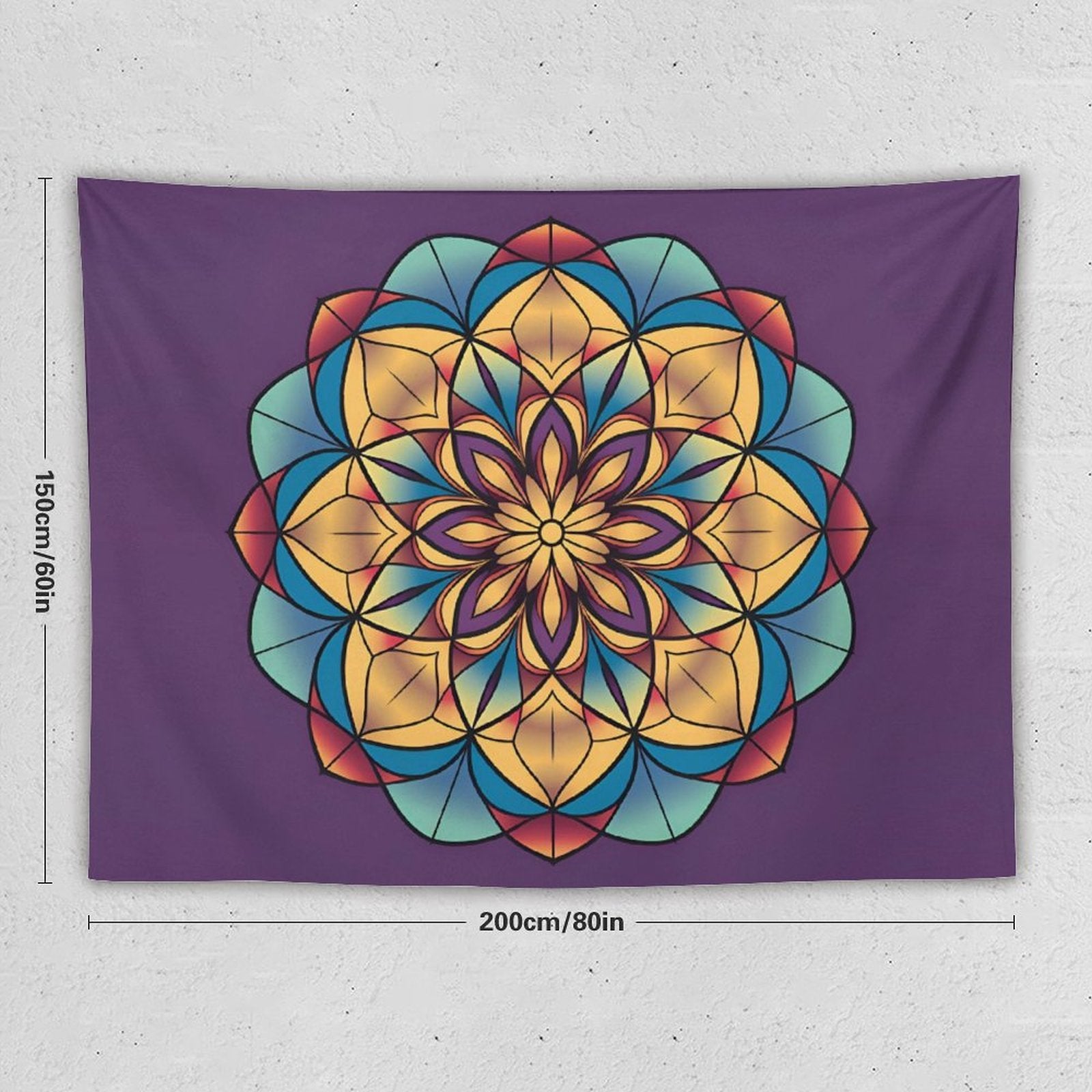 Lotus Wall Tapestry