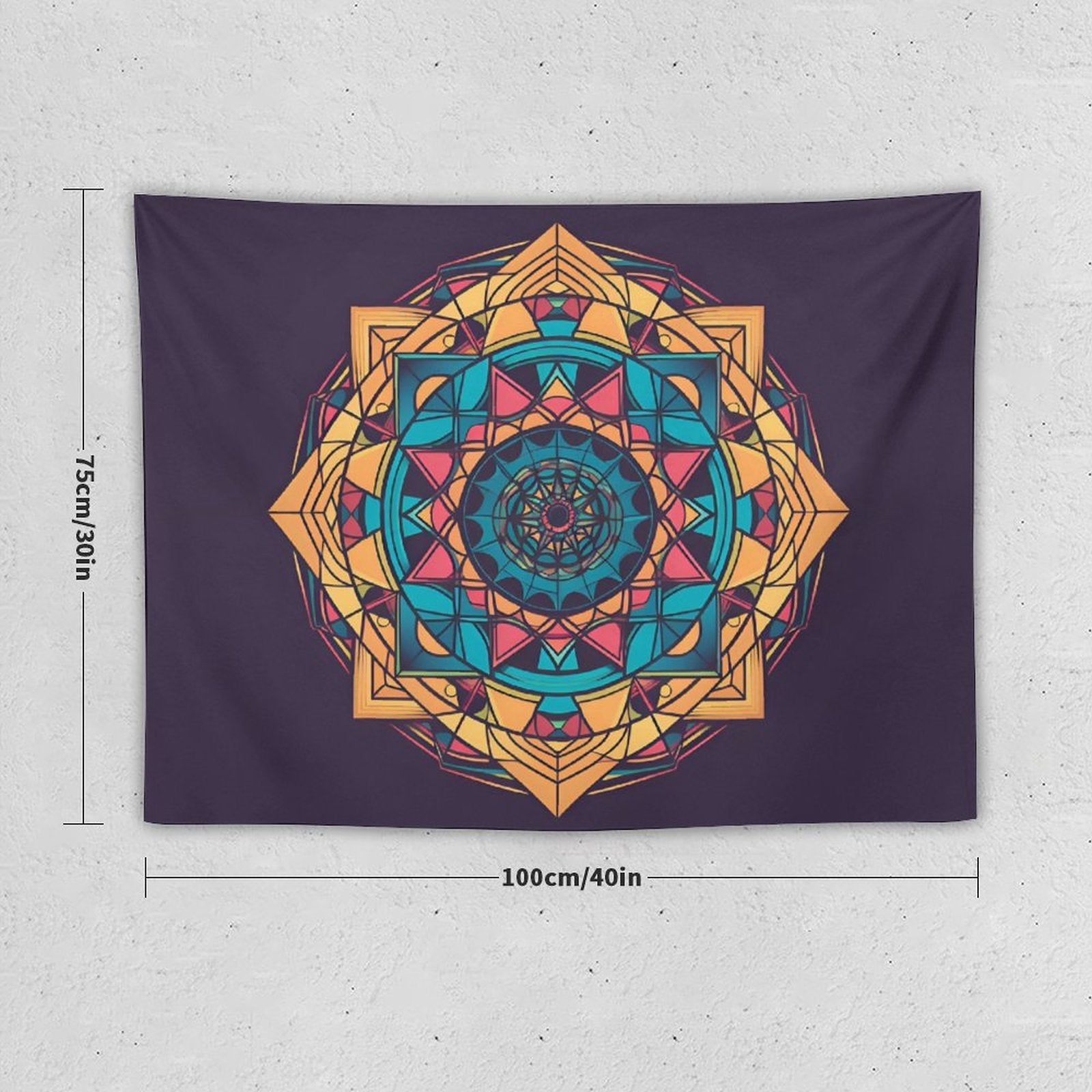 Geometric Wall Tapestry