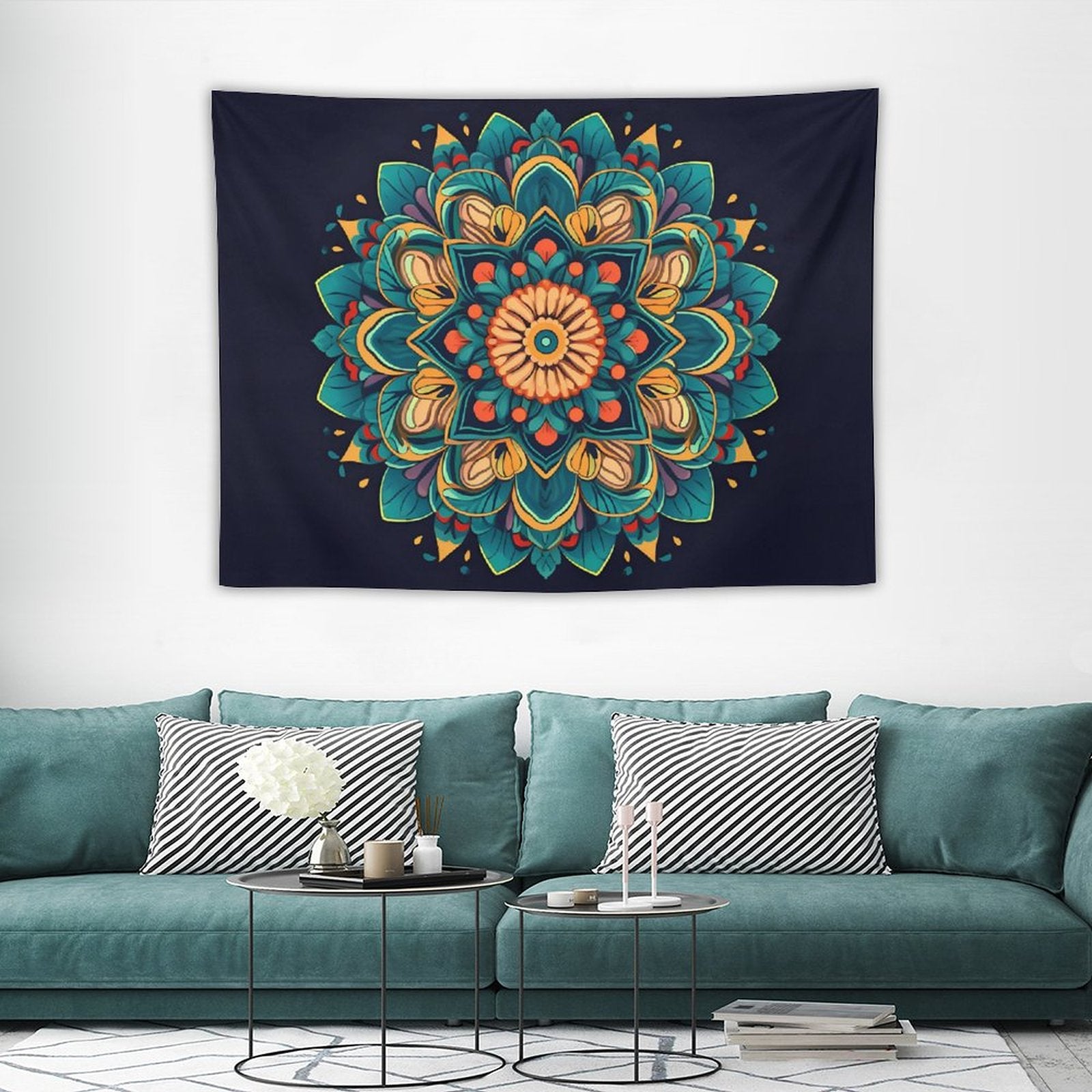 Tapiz de pared de flores