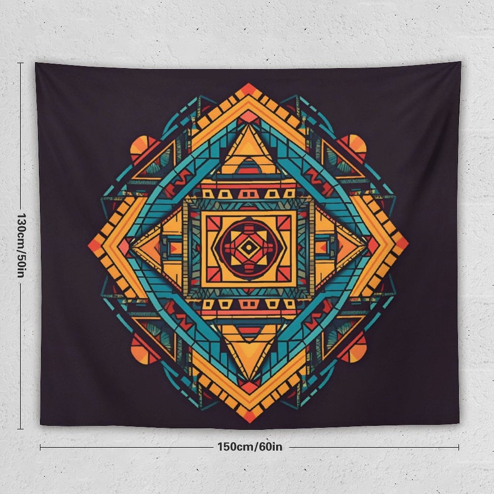 Geometric Wall Tapestry