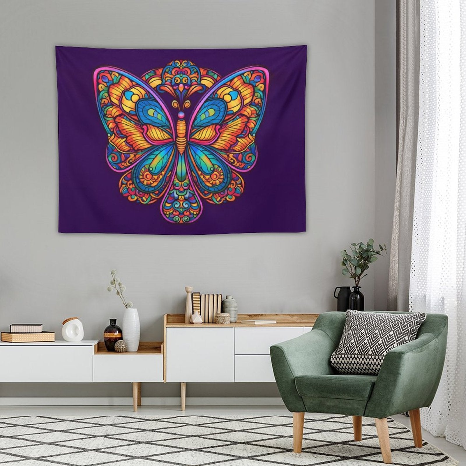 Butterfly Wall Tapestry