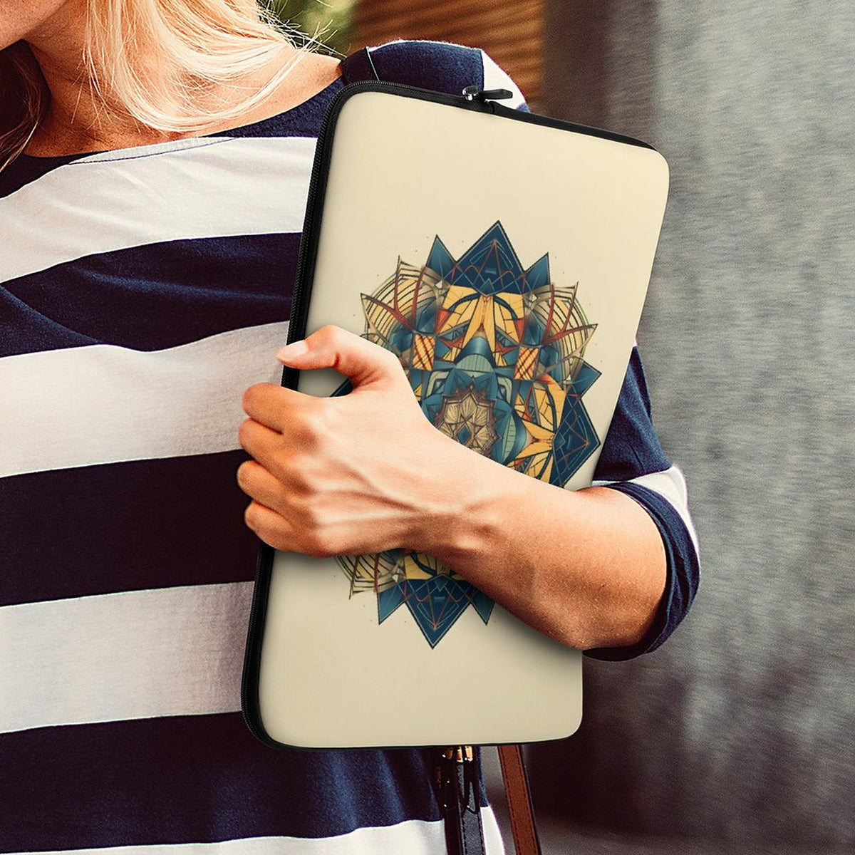 Geometric Laptop Sleeve