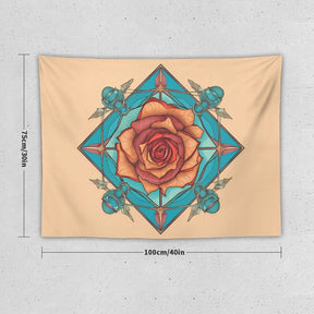 Rose Wall Tapestry