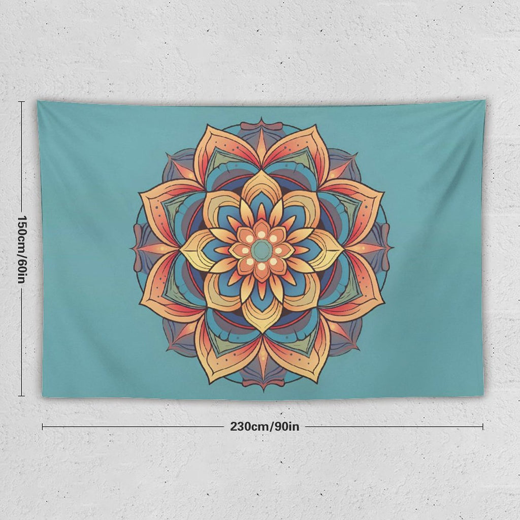 Tapiz de pared de loto