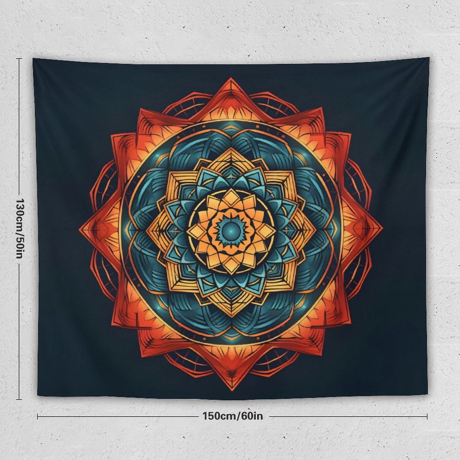 Geometric Wall Tapestry