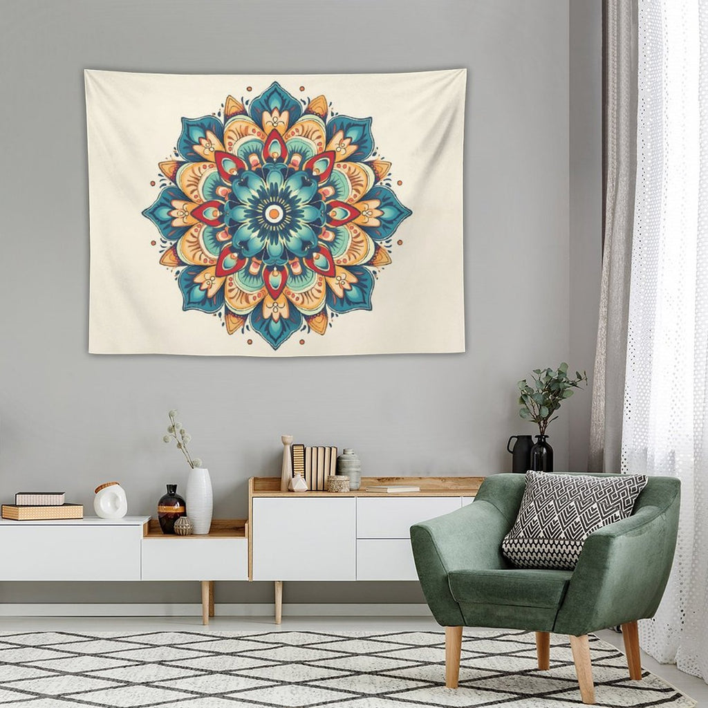 Tapiz de pared de flores
