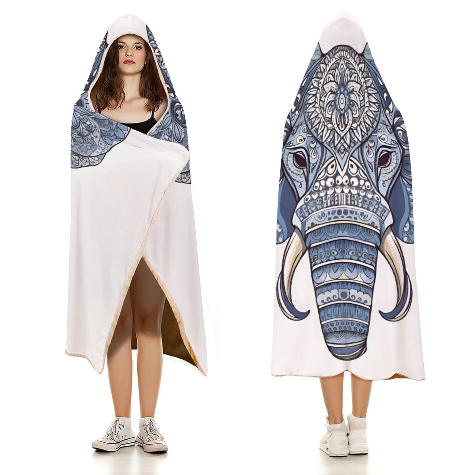 Elephant Hooded Blanket