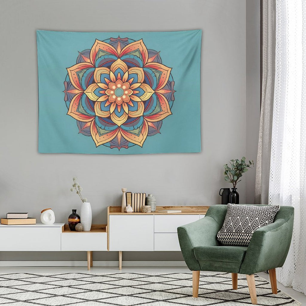 Tapiz de pared de loto