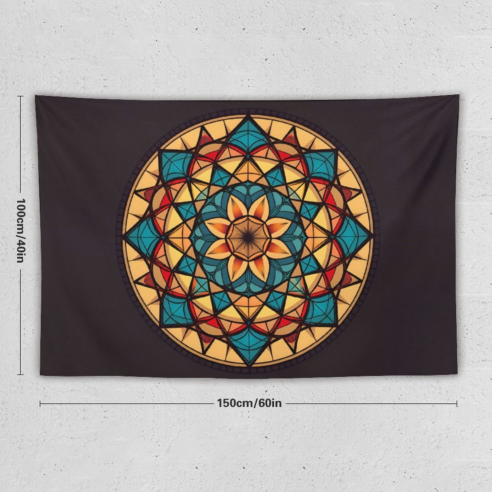 Geometric Wall Tapestry