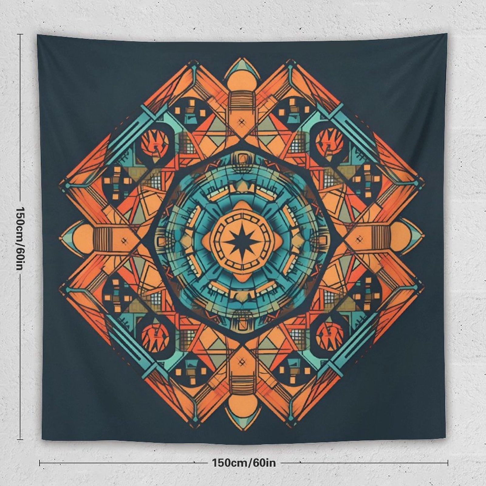 Geometric Wall Tapestry