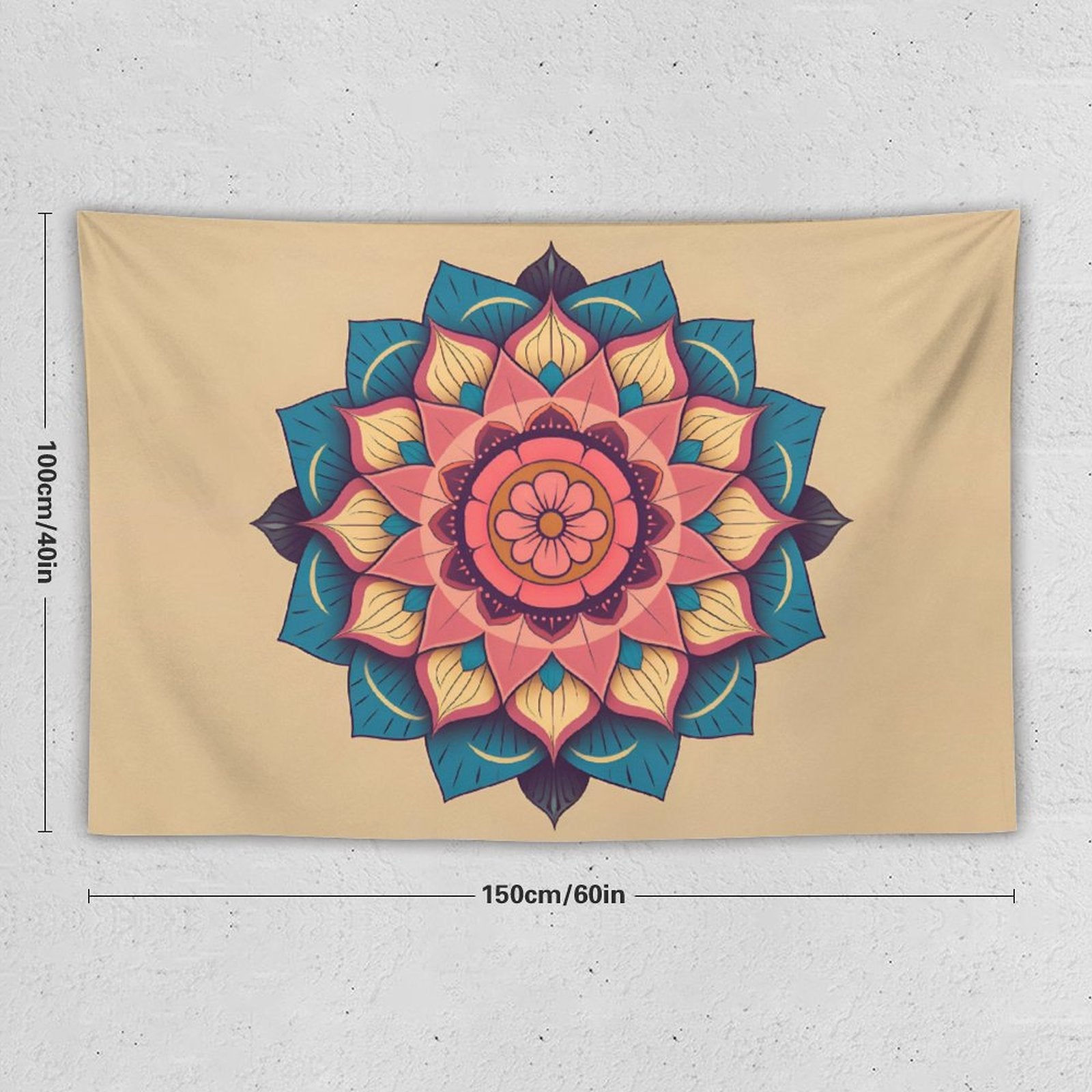 Lotus Wall Tapestry