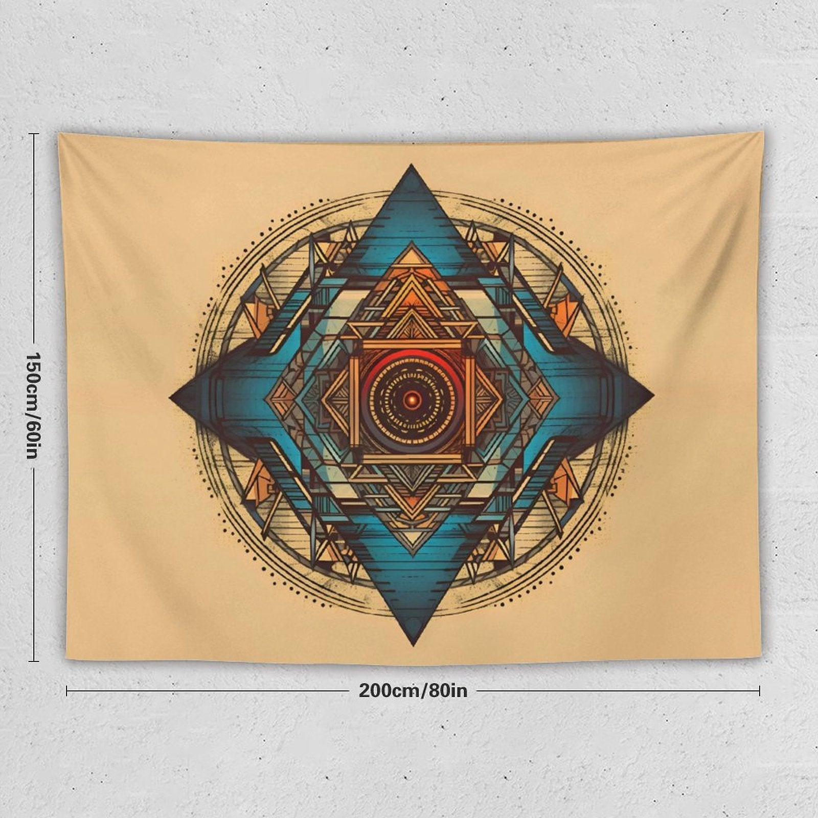 Geometric Wall Tapestry