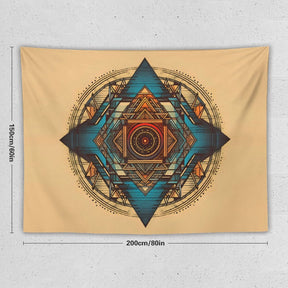 Geometric Wall Tapestry