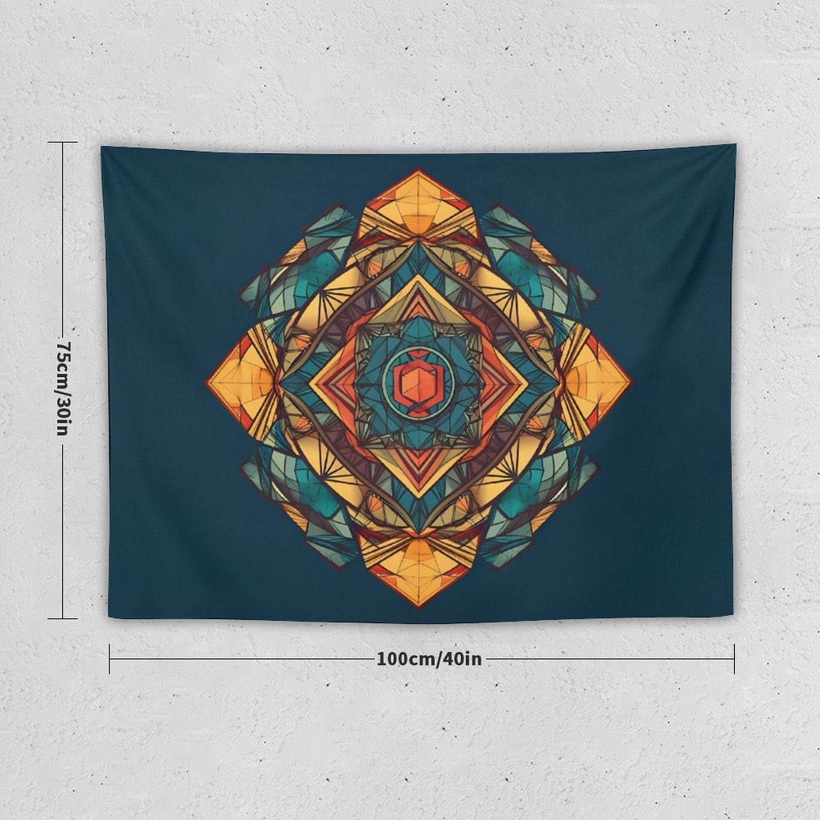 Geometric Wall Tapestry