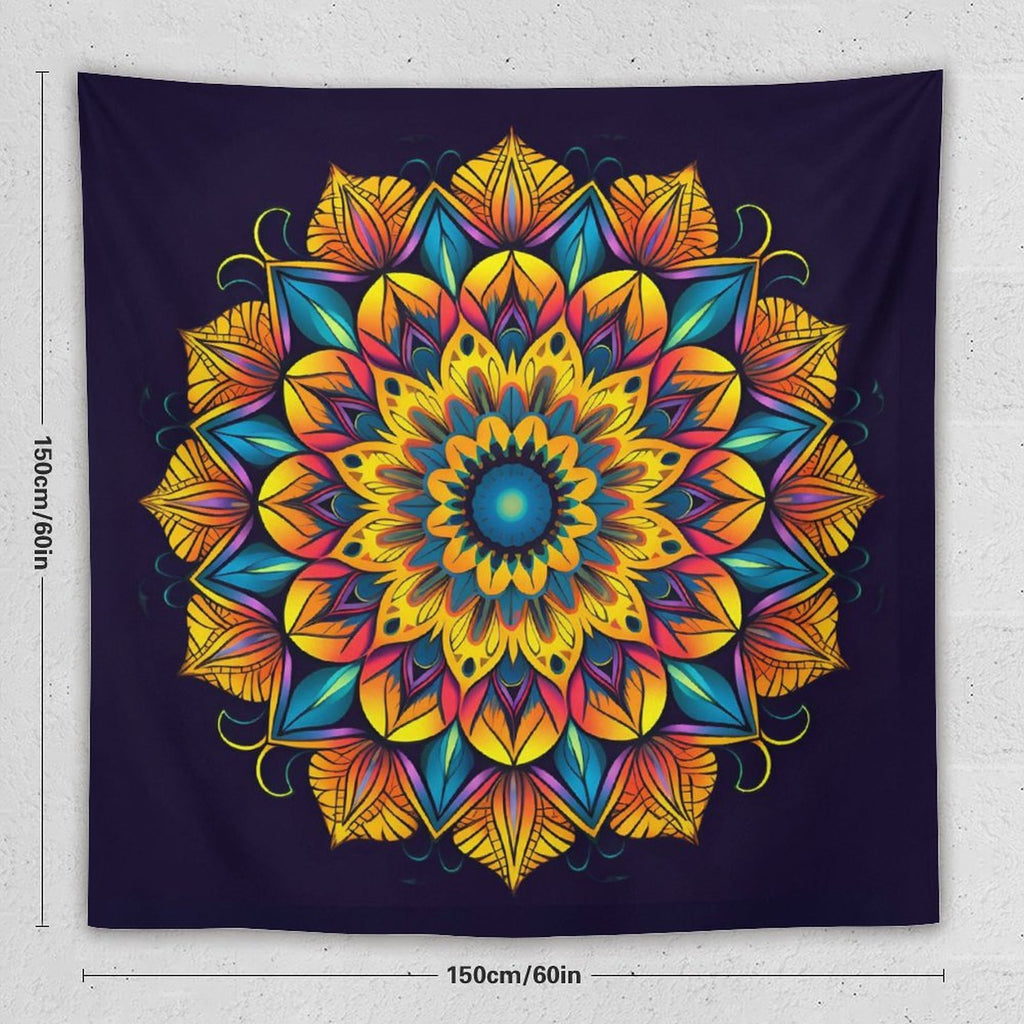 Tapiz de pared de girasoles