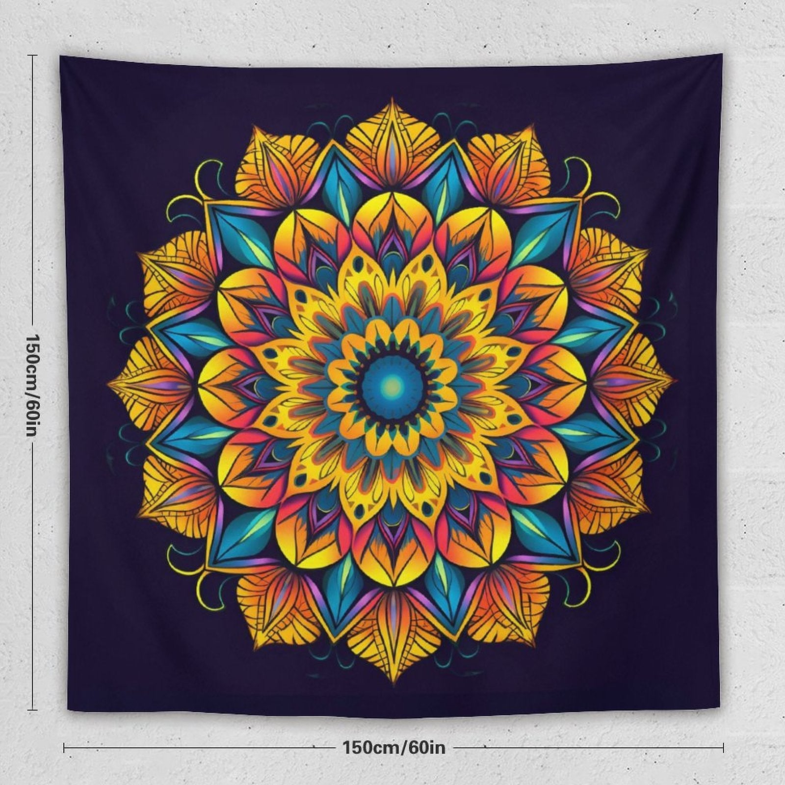 Tapiz de pared de girasoles