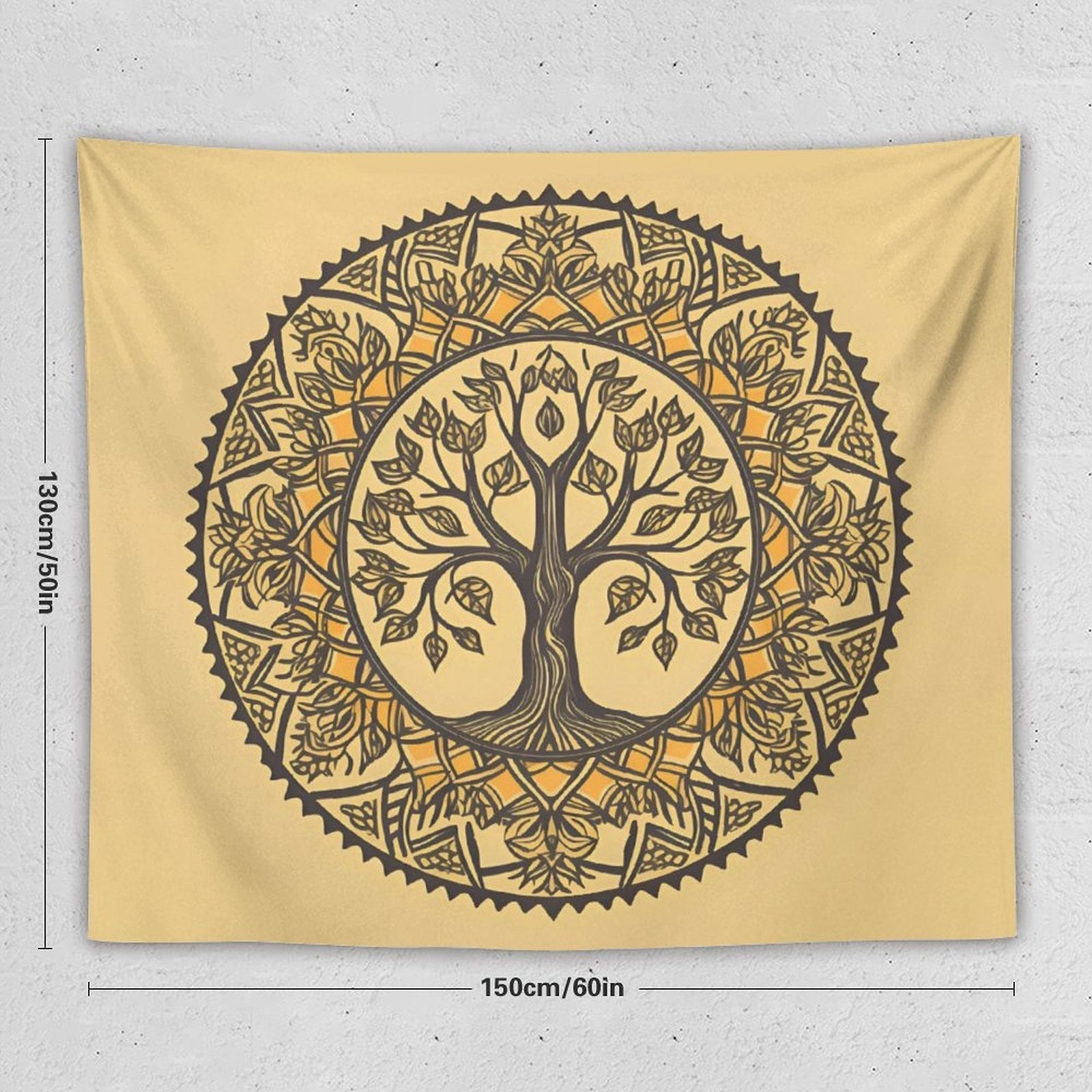 Tapiz de pared de árbol