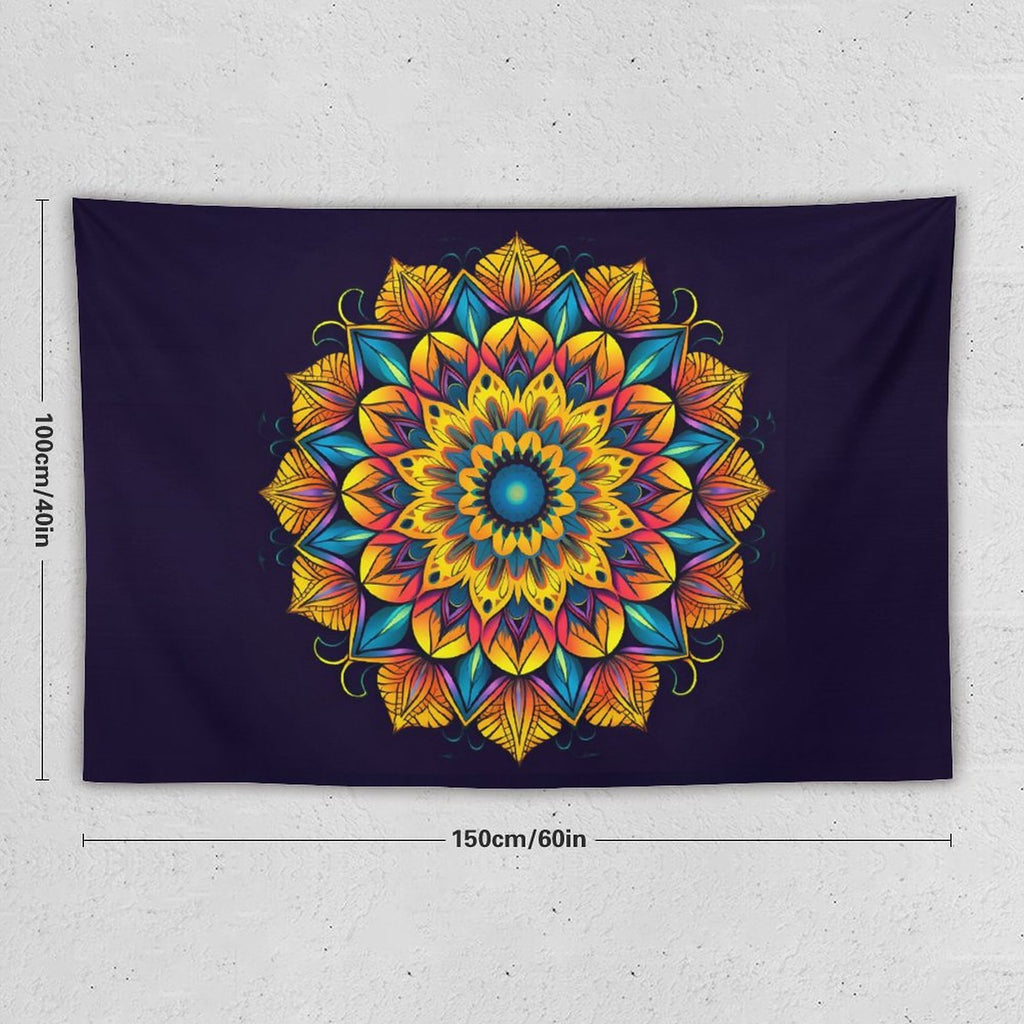 Tapiz de pared de girasoles