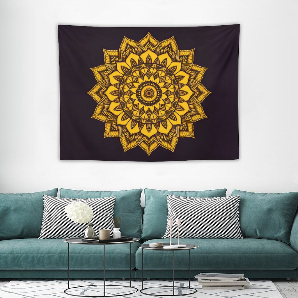 Tapiz de pared de girasoles