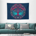 Tapiz de pared de árbol