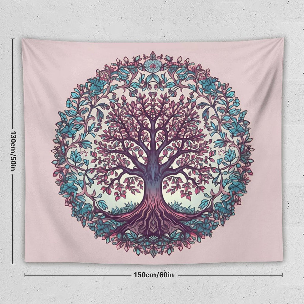 Tapiz de pared de árbol