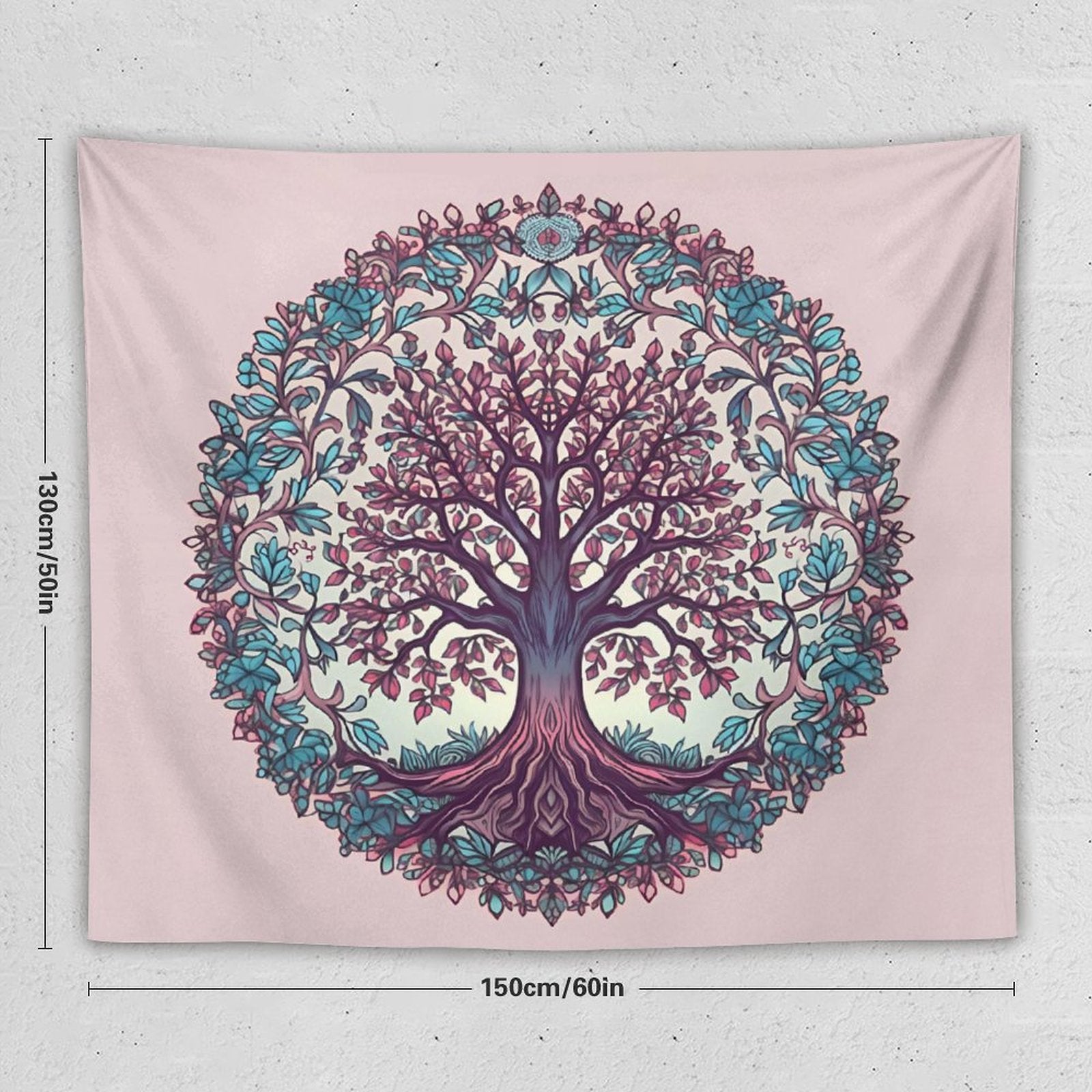 Tapiz de pared de árbol
