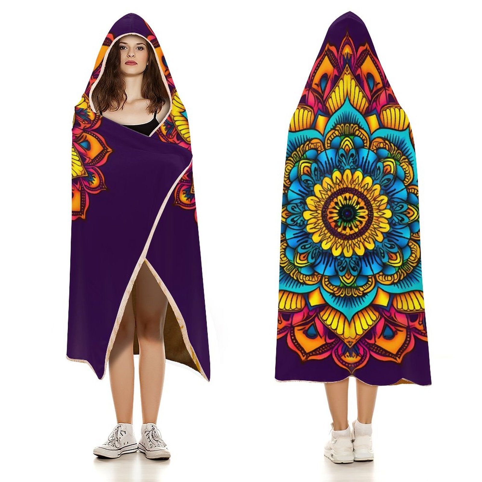 Sunflower Hooded Blanket