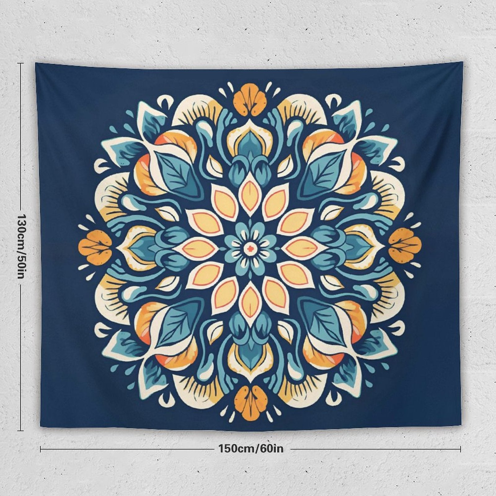 Tapiz de pared de flores