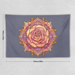 Rose Wall Tapestry