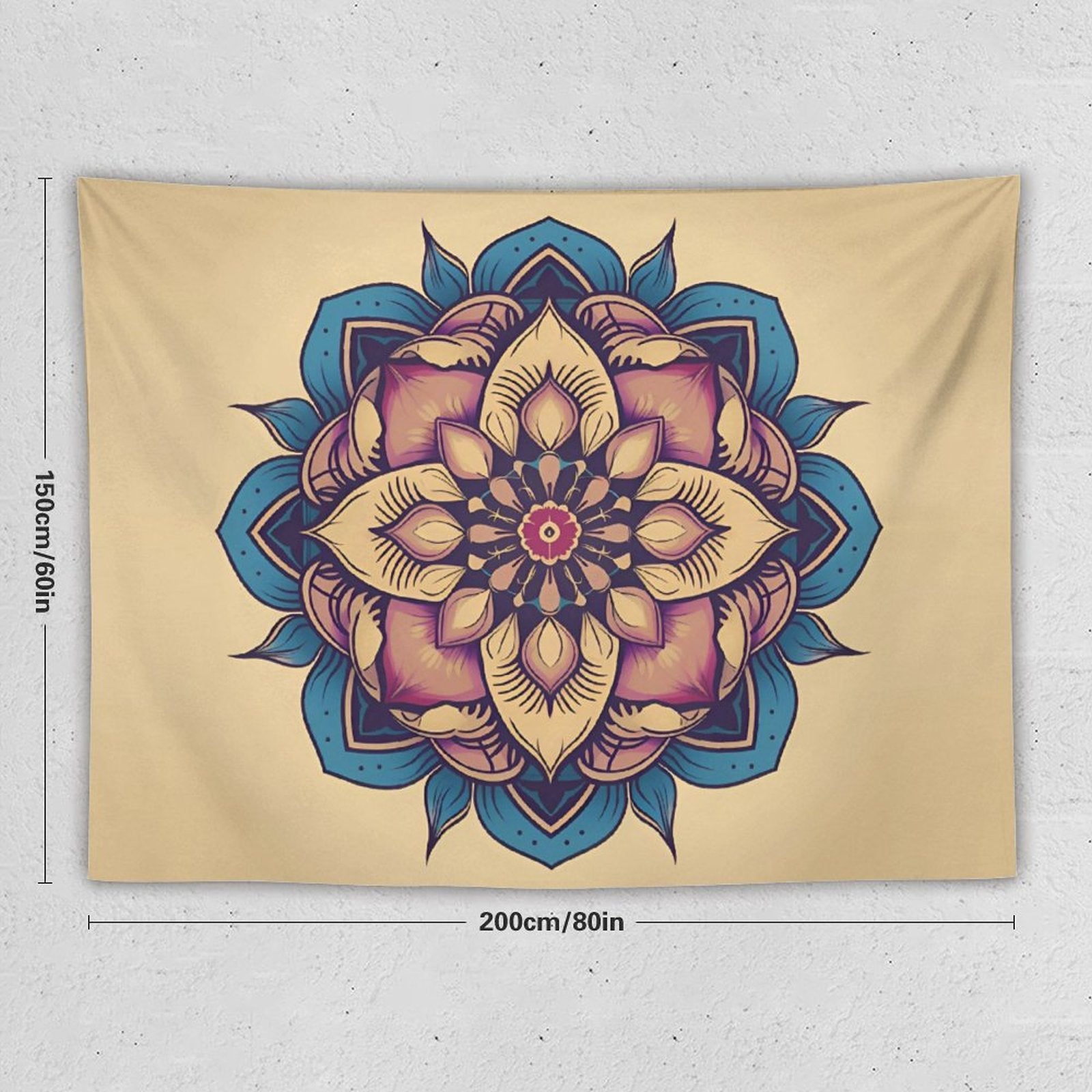 Lotus Wall Tapestry