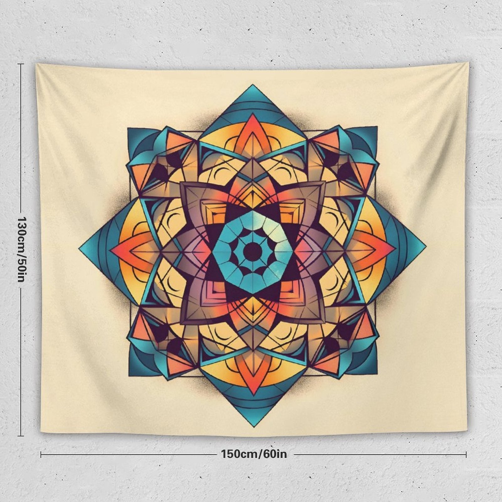 Geometric Wall Tapestry