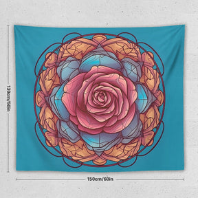 Rose Wall Tapestry