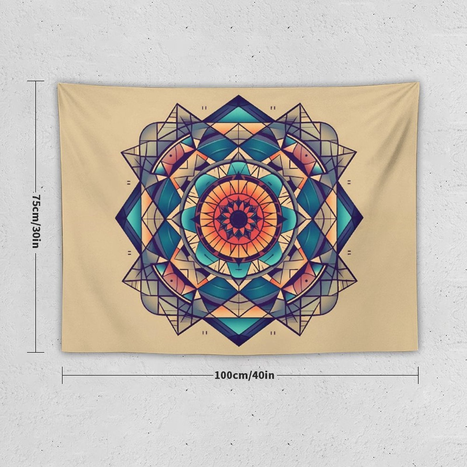 Geometric Wall Tapestry