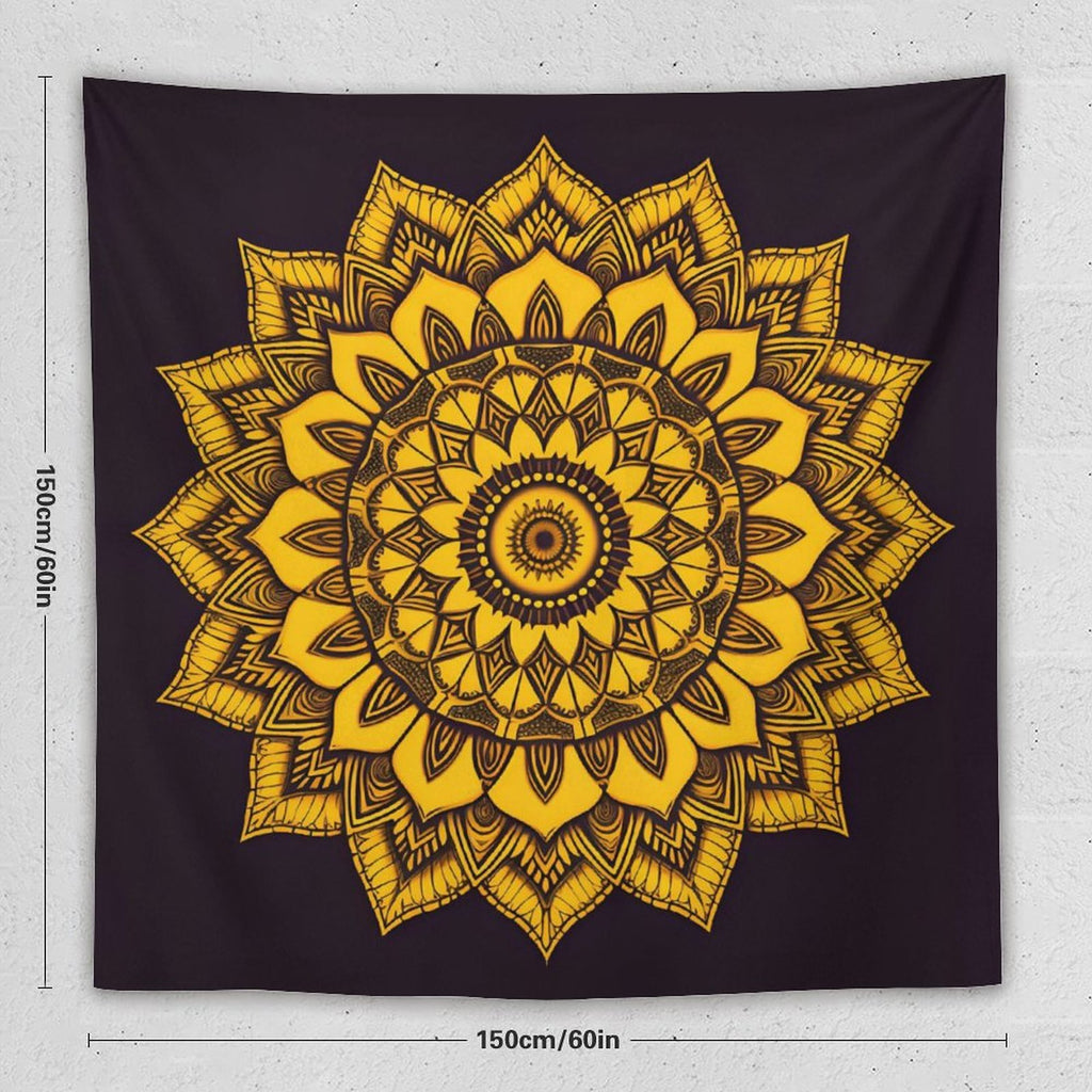 Tapiz de pared de girasoles
