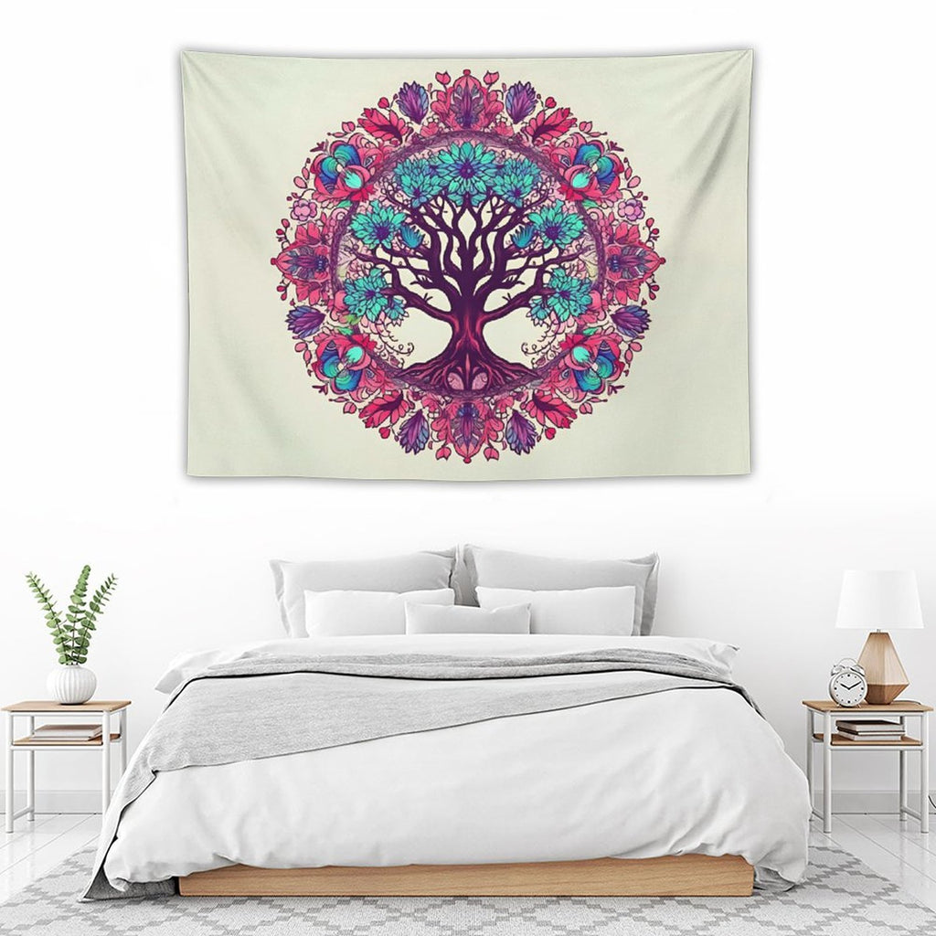 Tapiz de pared de árbol