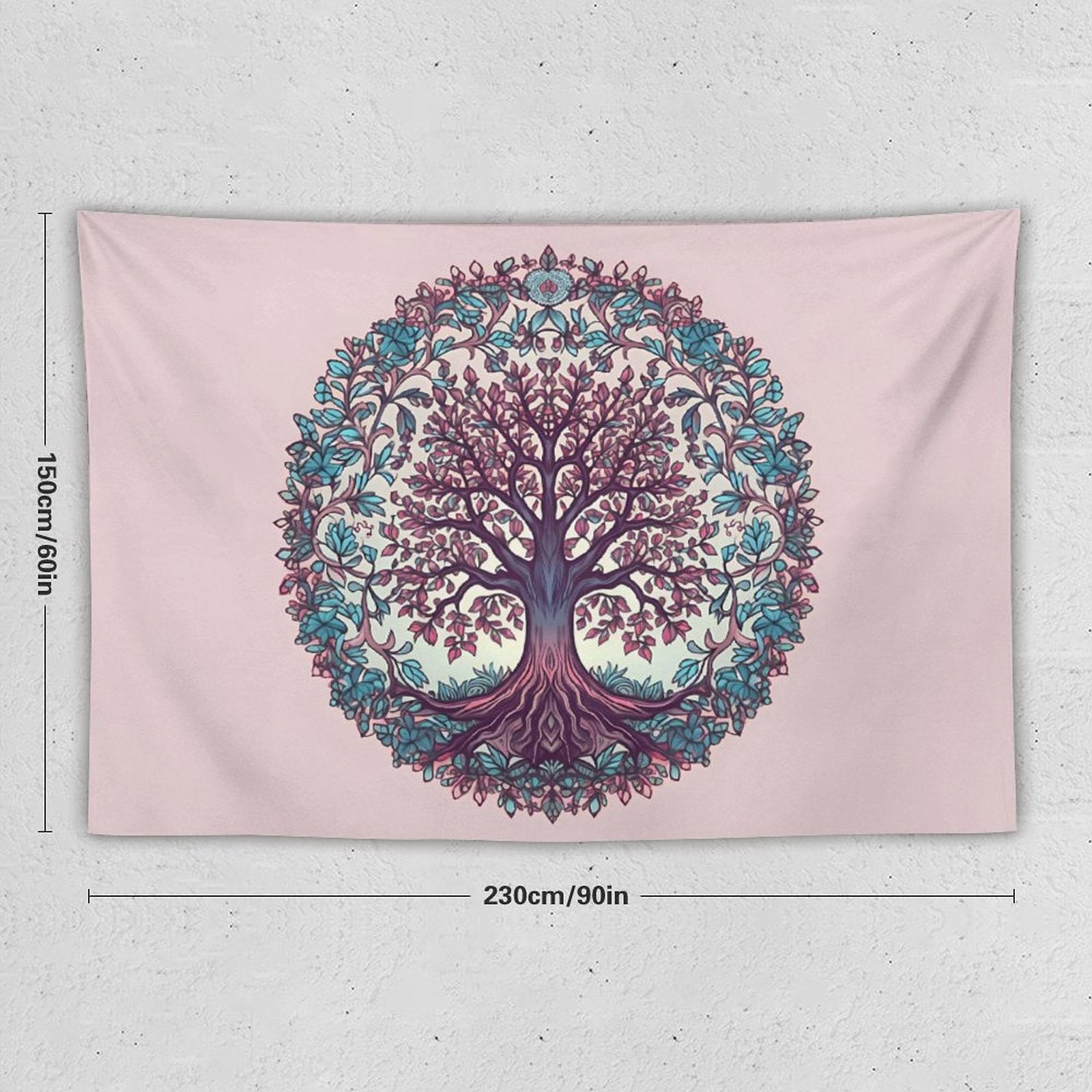 Tapiz de pared de árbol
